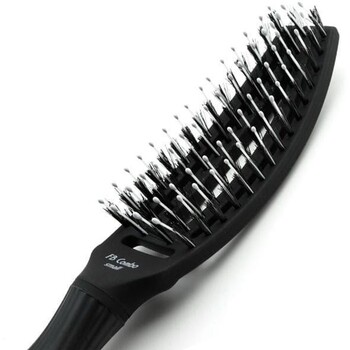 Fingerbrush Combo Small Black - Antistatická kefa na vlasy
